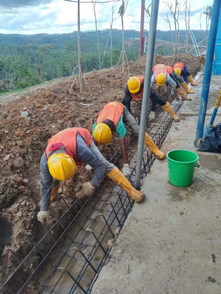 Pemasangan Bekisting